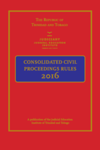 Consolidated Civil Proceedings Rules 2016