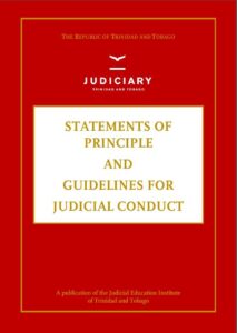 Statements of principle and guidelines for judicial conduct